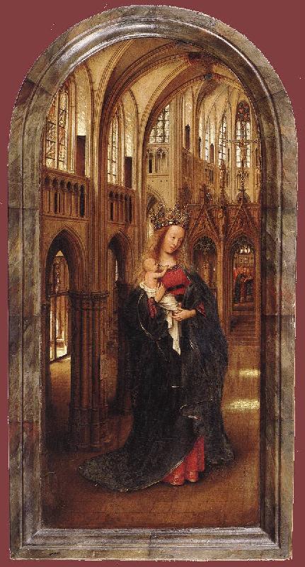 EYCK, Jan van Madonna in the Church dfh oil painting image